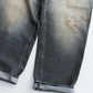 ANACHRONORM FRONT YORK WASHED DENIM PANTS  (AGING) AN339-W