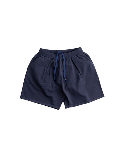 is-ness KNIT TUCK SHORTS