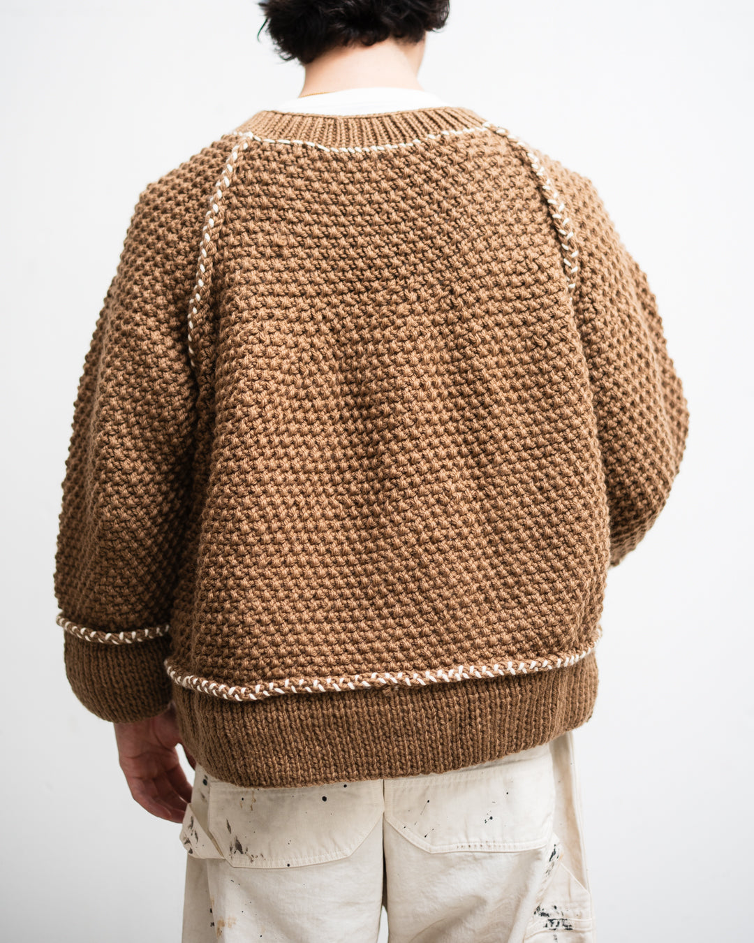 refomed GRANNY カーディガン 通販] refomed(リフォメッド) GRANNY KNIT SWEATER 商品ページ – fazeone