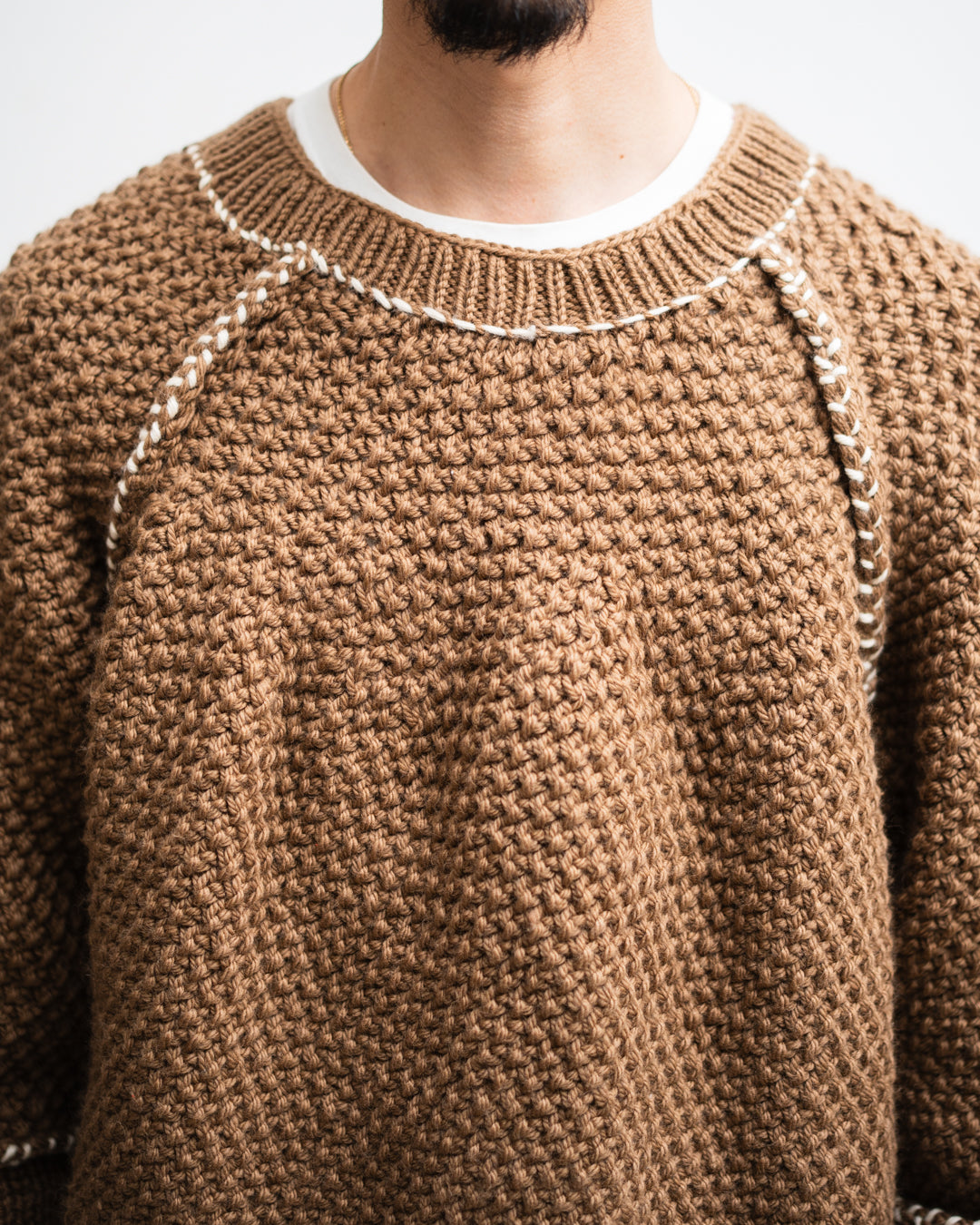 [LAST 1] refomed  GRANNY KNIT SWEATER