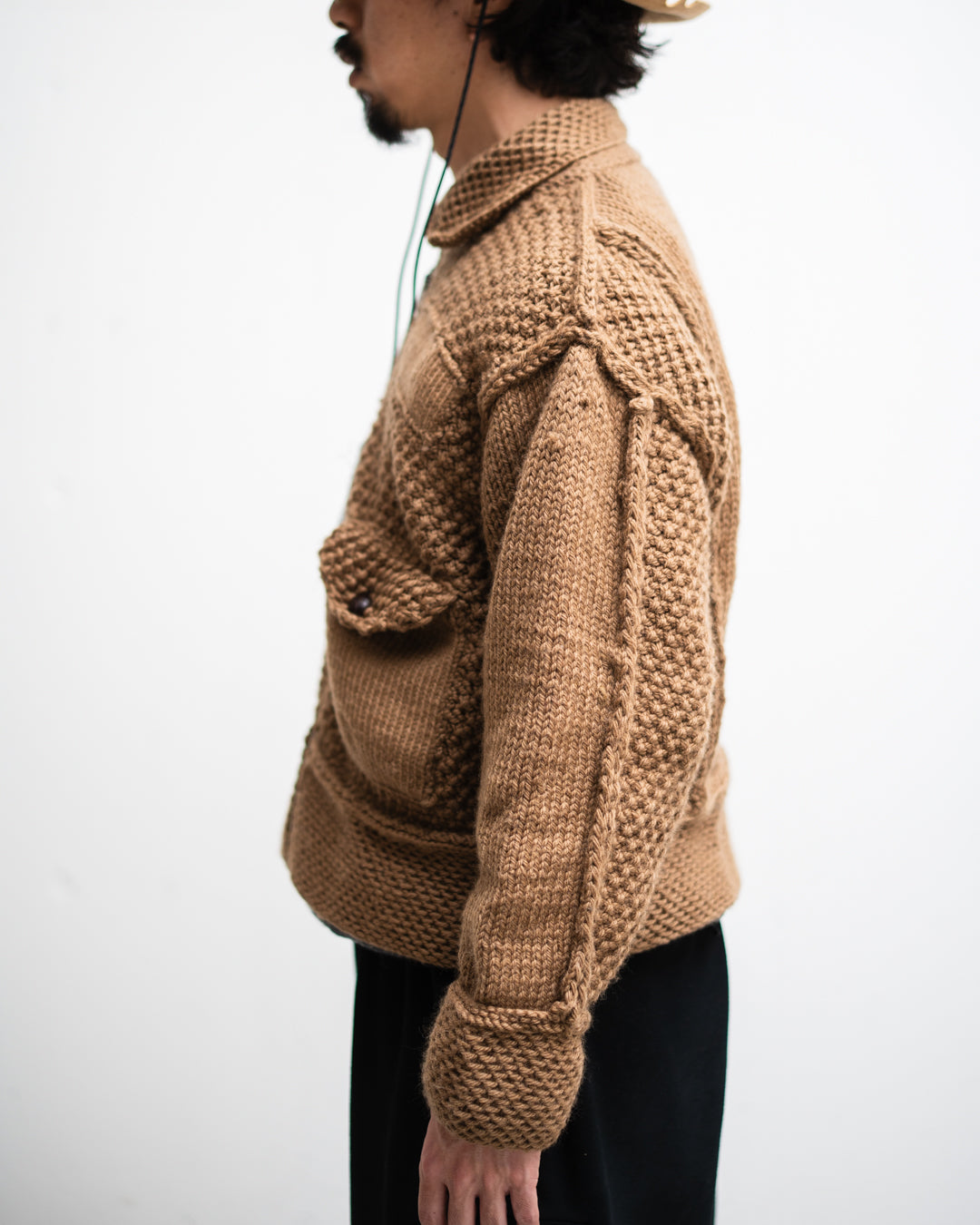 refomed  GRANNY KNIT JACKET