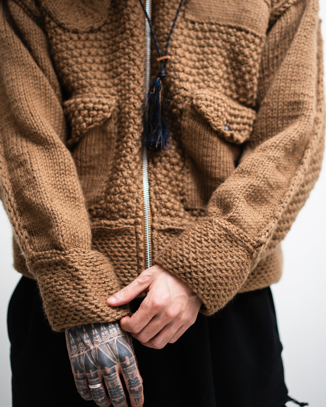 refomed  GRANNY KNIT JACKET