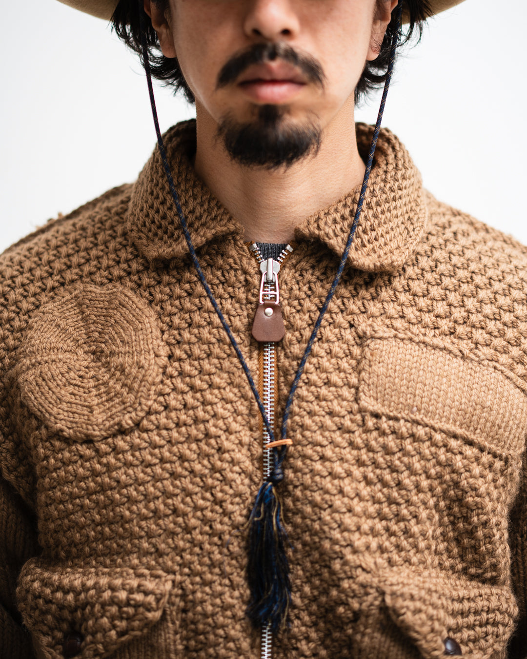 refomed  GRANNY KNIT JACKET