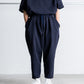 is-ness KNIT TUCK LONG PANTS