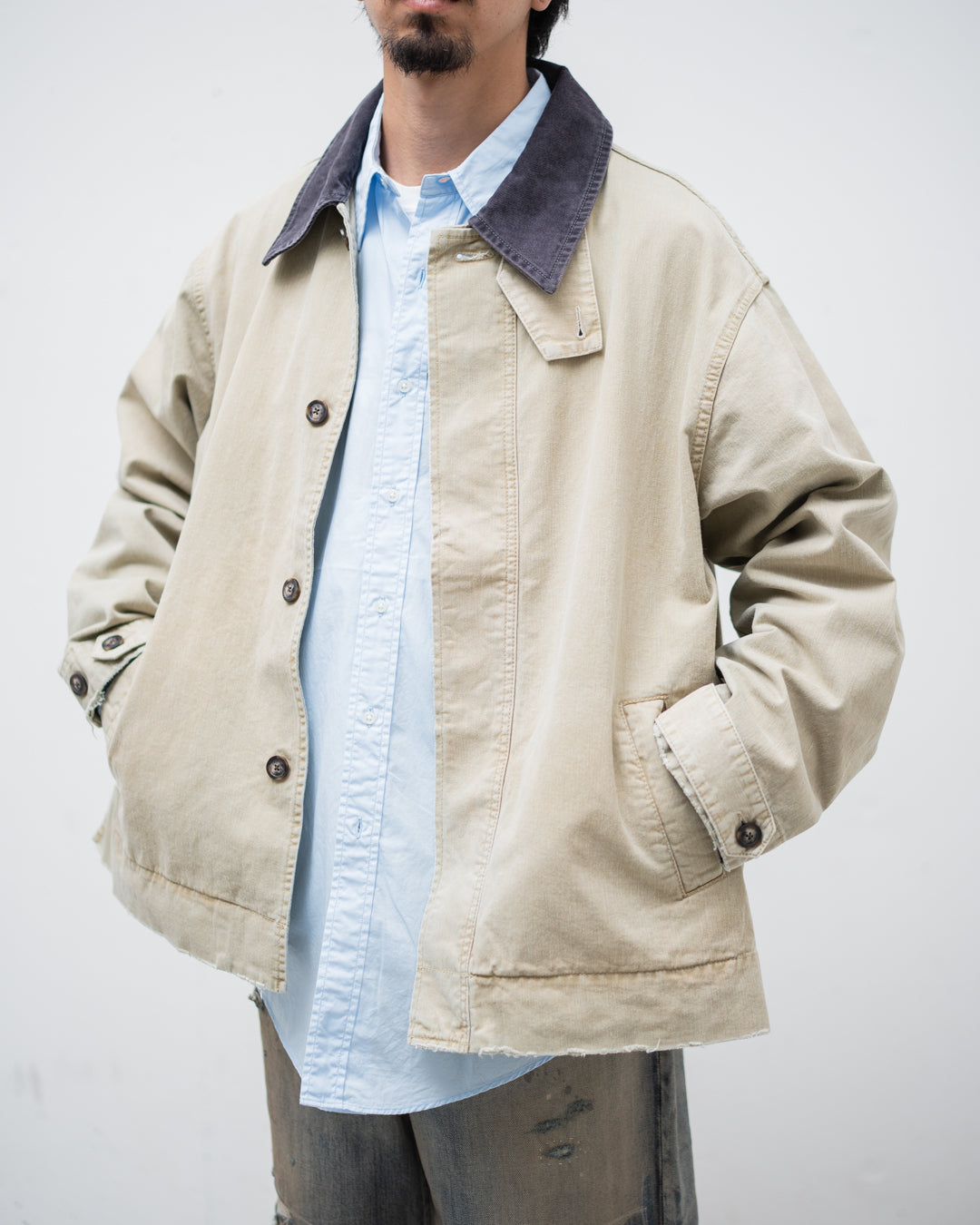 ANACHRONORM SOUTIEN COLLAR MIDDLE JACKET
