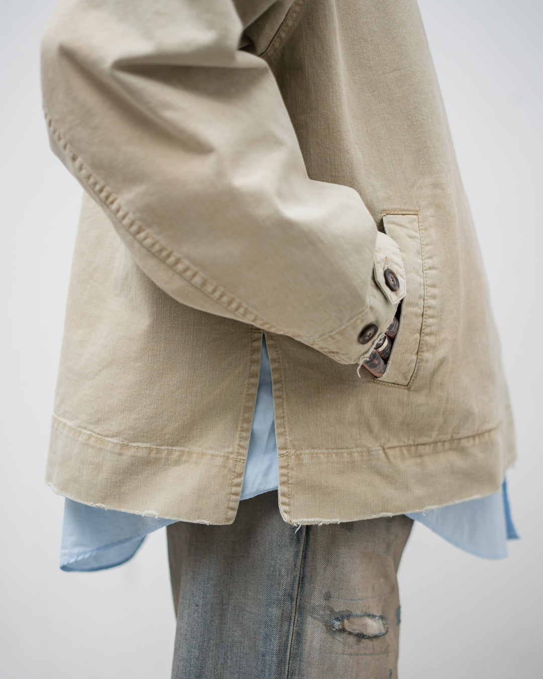 ANACHRONORM SOUTIEN COLLAR MIDDLE JACKET