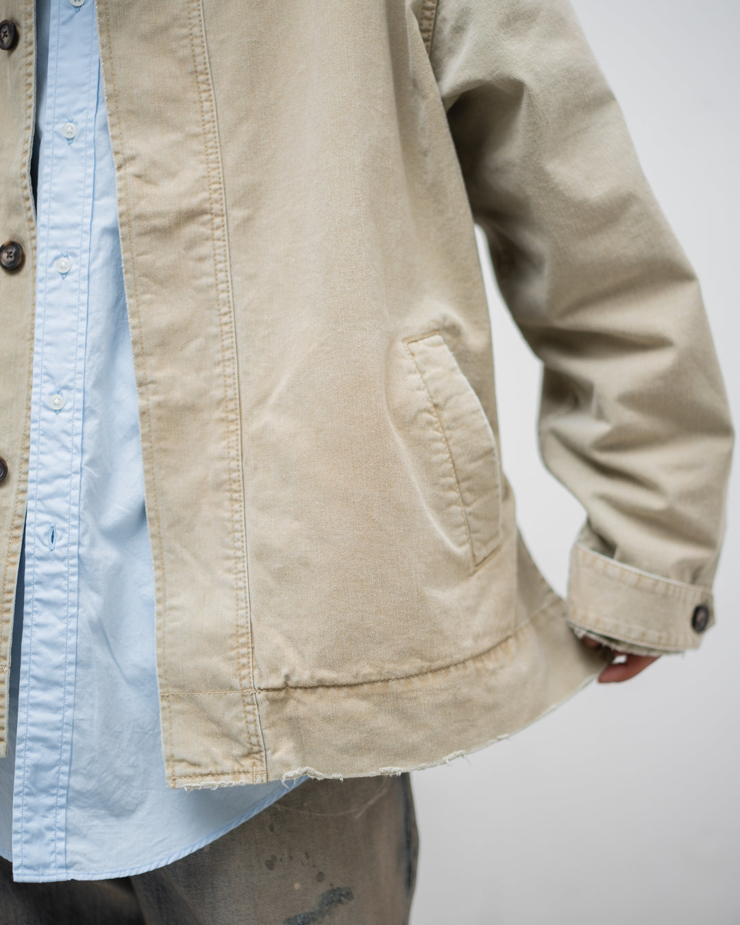 ANACHRONORM SOUTIEN COLLAR MIDDLE JACKET