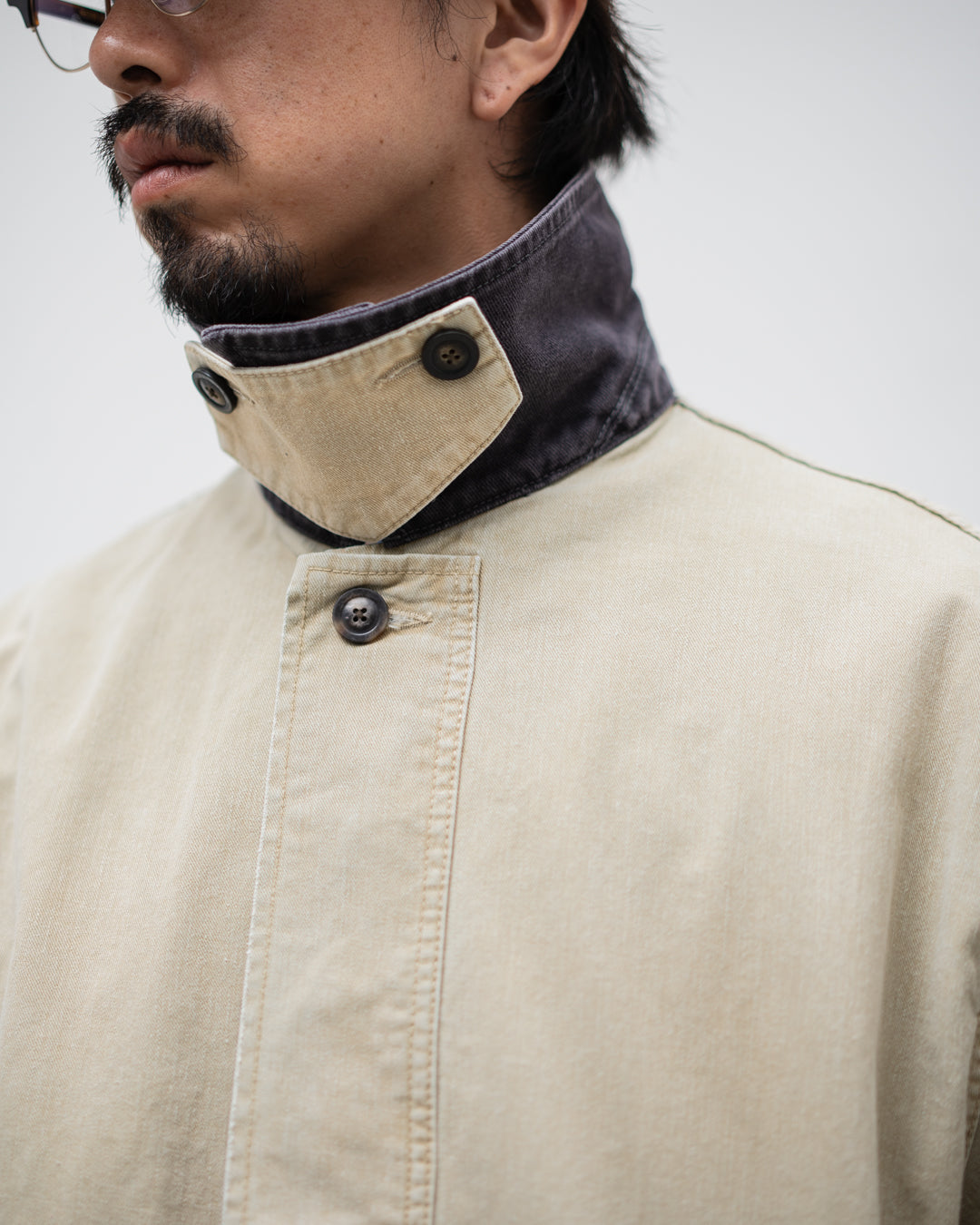 ANACHRONORM SOUTIEN COLLAR MIDDLE JACKET