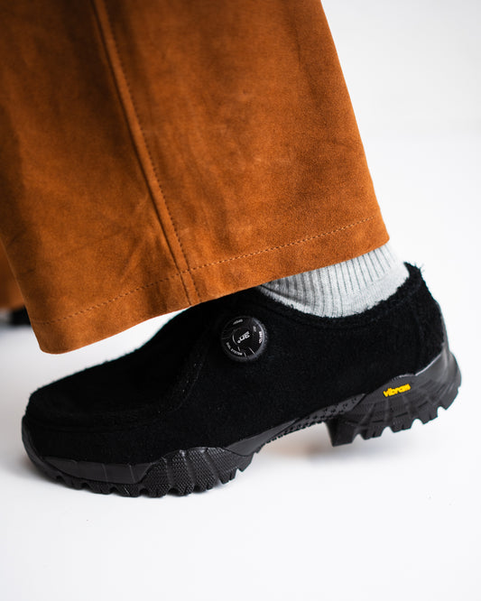 [LAST 1] pg KNOCK 2 KTX - SHAGGY SUEDE BLACK