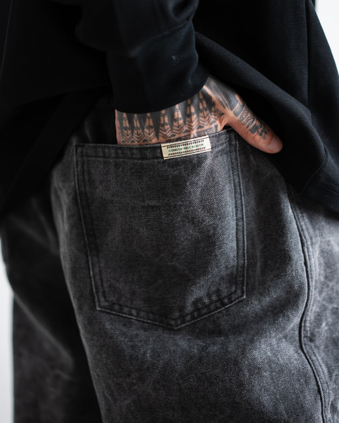 [9.22 tue 12:00 Release] COMFORTABLE REASON Pigment Duck Pant