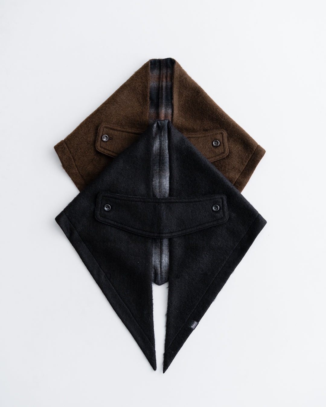 SOLARIS & CO. DOUBLE FACE WOOL SCALF QUEEN