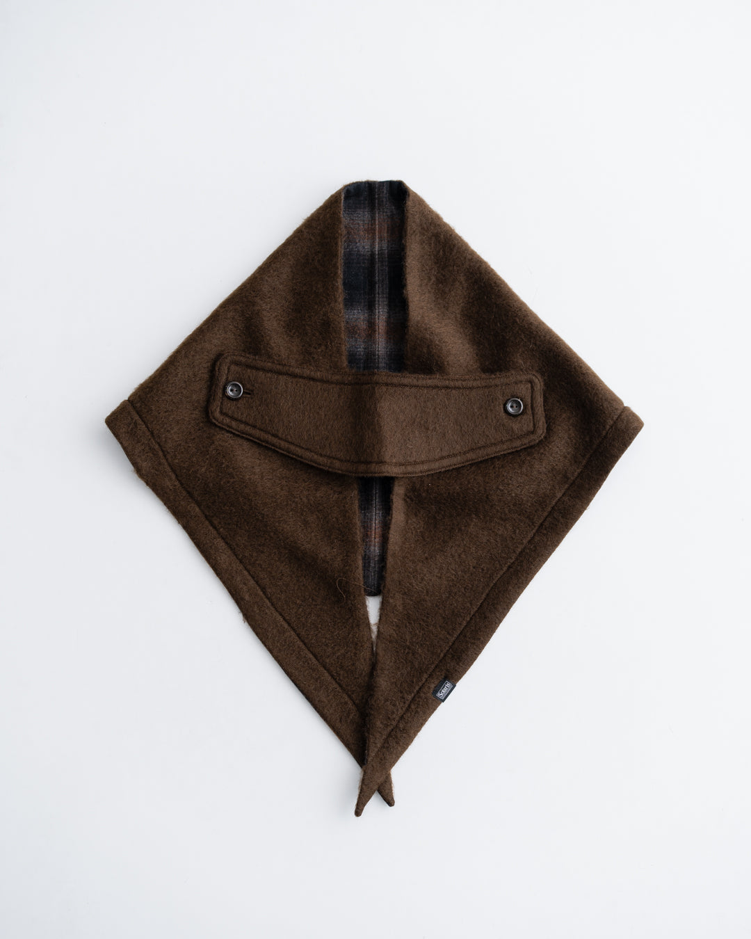SOLARIS & CO. DOUBLE FACE WOOL SCALF QUEEN