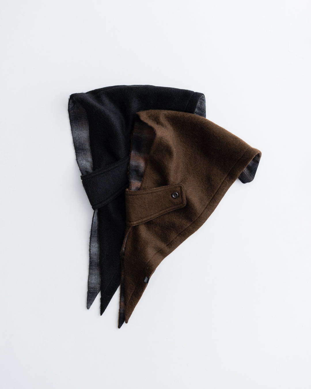 SOLARIS & CO. DOUBLE FACE WOOL SCALF QUEEN