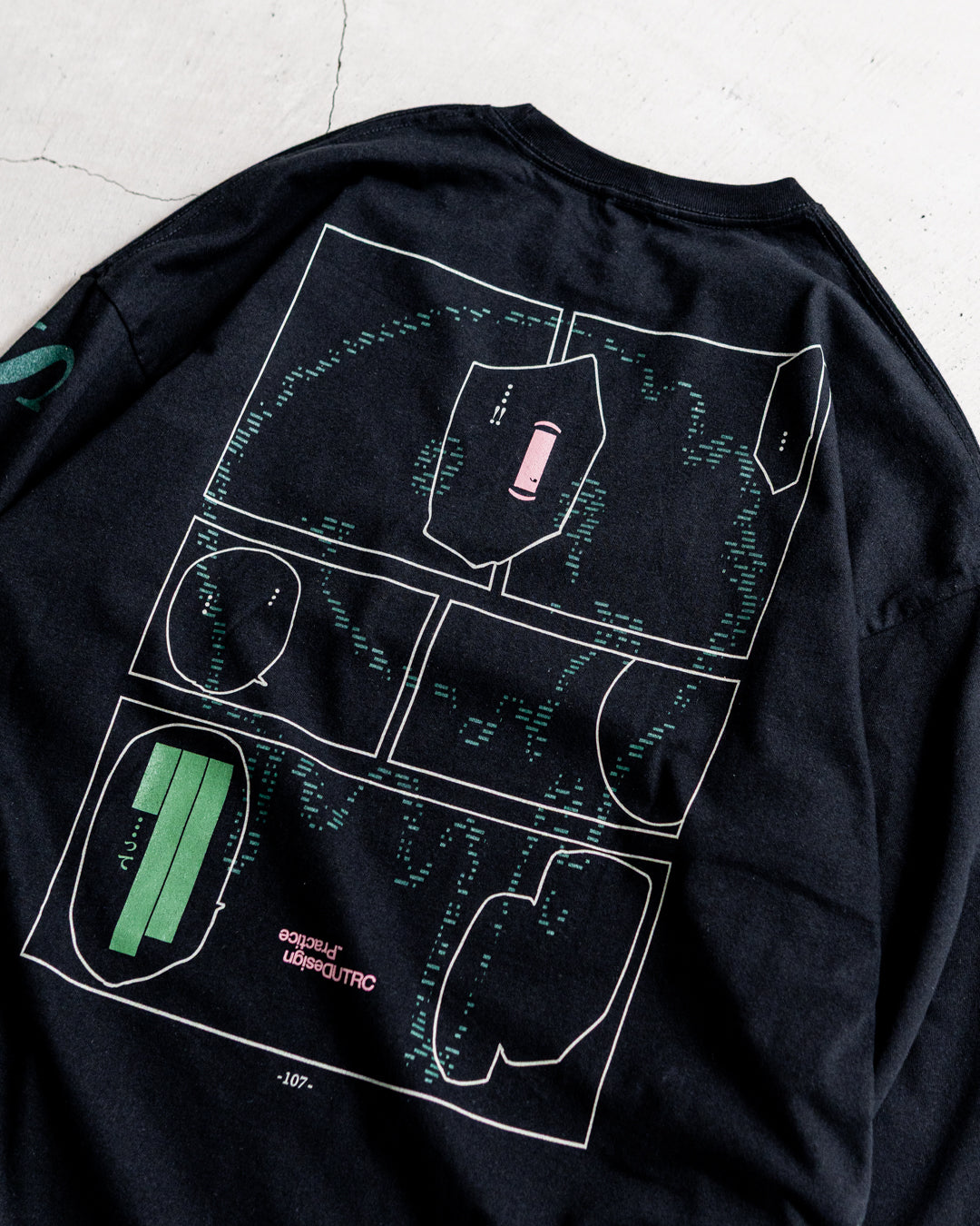 [8.23 sat 0:00 Release] UNTRACE L/S Tee _211