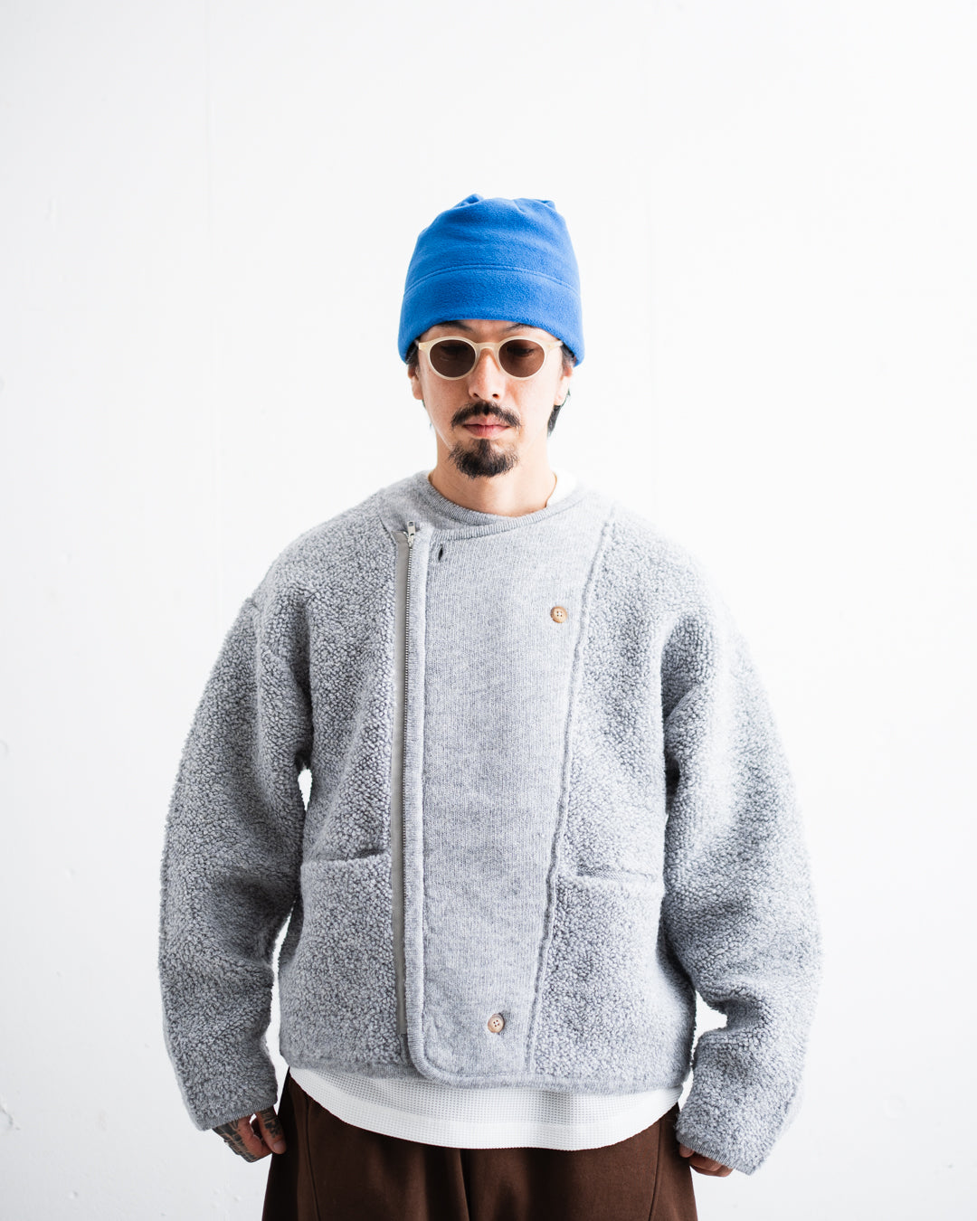 SandWaterr ORGANIZED CARDIGAN / WOOLEN YARN