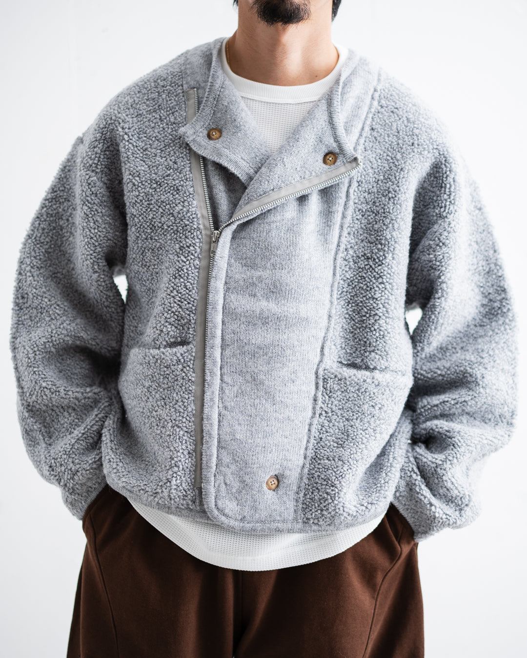 SandWaterr ORGANIZED CARDIGAN / WOOLEN YARN