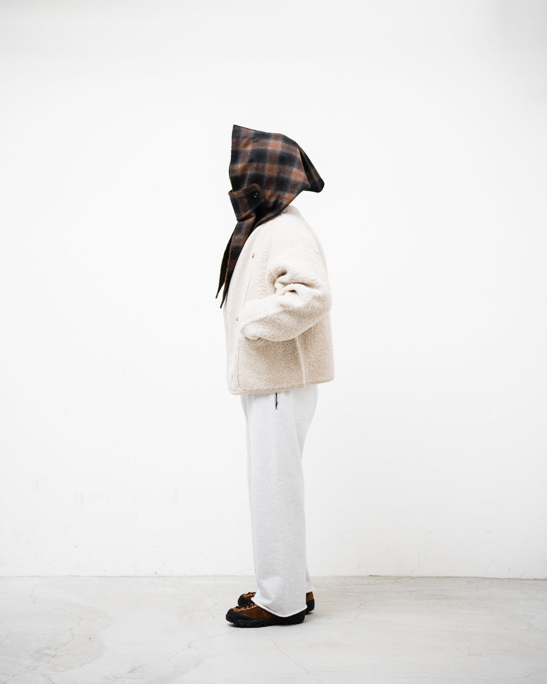SOLARIS & CO. DOUBLE FACE WOOL SCALF QUEEN