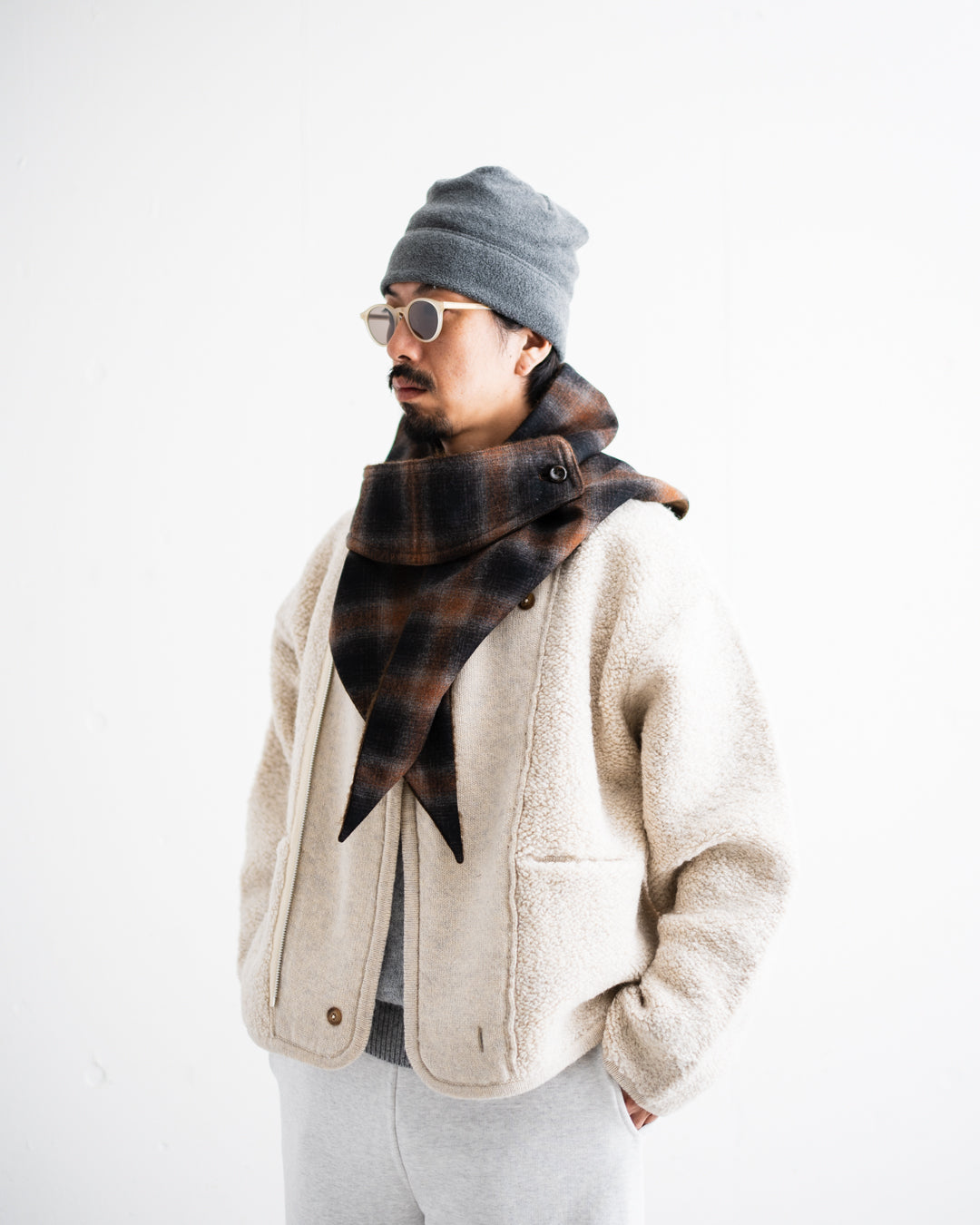 SandWaterr ORGANIZED CARDIGAN / WOOLEN YARN