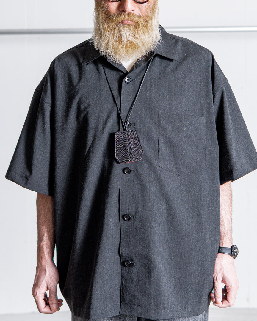 is-ness OPEN COLLAR BOX SHIRTS