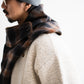 SOLARIS & CO. DOUBLE FACE WOOL SCALF QUEEN