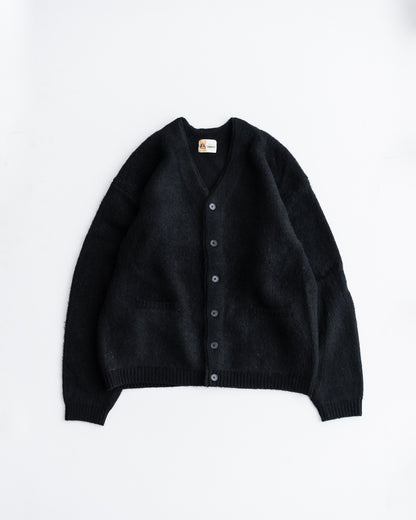 TOWNCRAFT MOHAIR SHAGGY CARDIGAN
