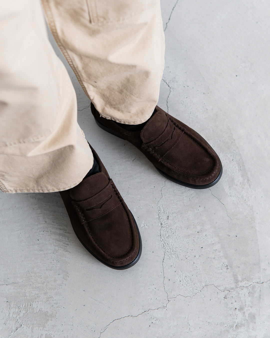 HIMALAYA LOAFER / SUEDE MARRON