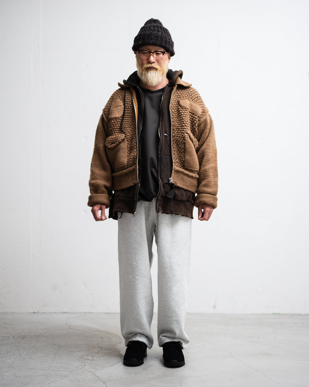 通販] refomed(リフォメッド) GRANNY KNIT JACKET 商品ページ – fazeone