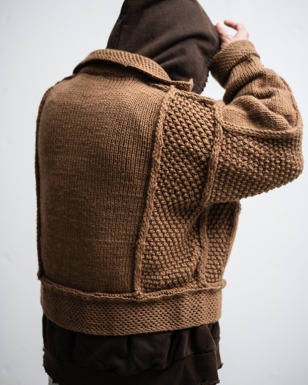 refomed  GRANNY KNIT JACKET