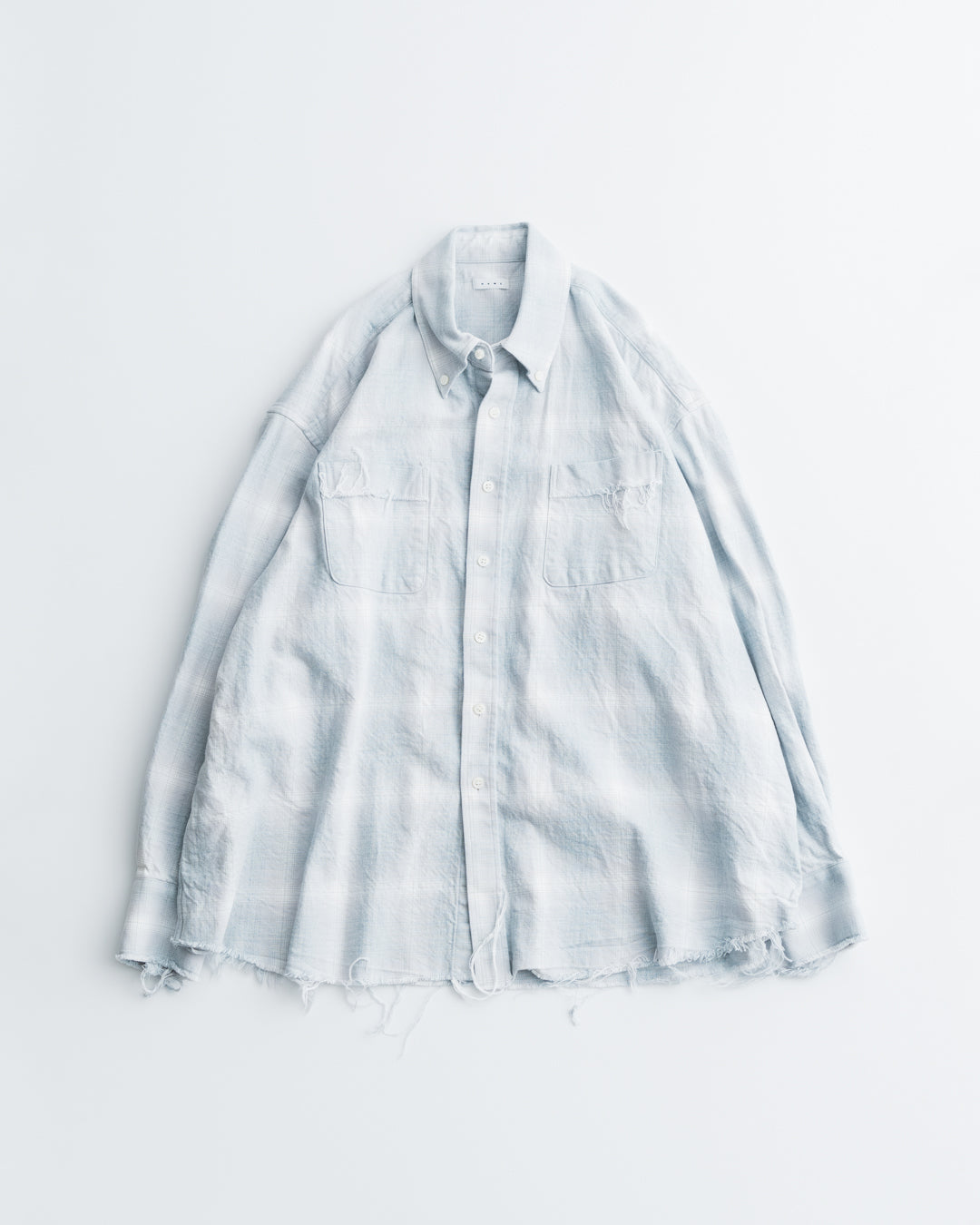 Name. COTTON TWILL OMBRE CUT-OFF REGULAR SHIRT