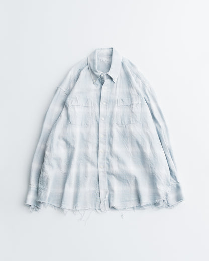 Name. COTTON TWILL OMBRE CUT-OFF REGULAR SHIRT