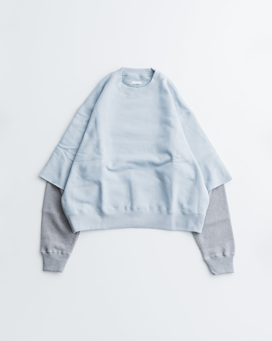 Name. RAYERED SLEEVE SWEAT SHIRT