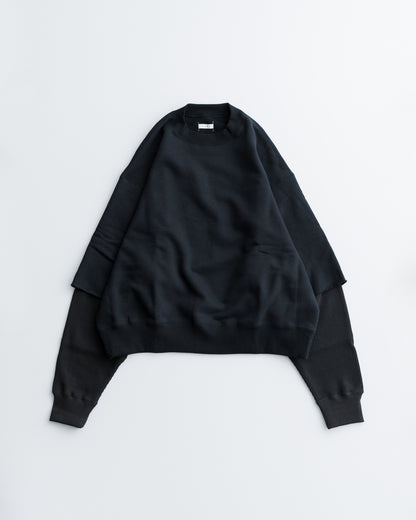 Name. RAYERED SLEEVE SWEAT SHIRT