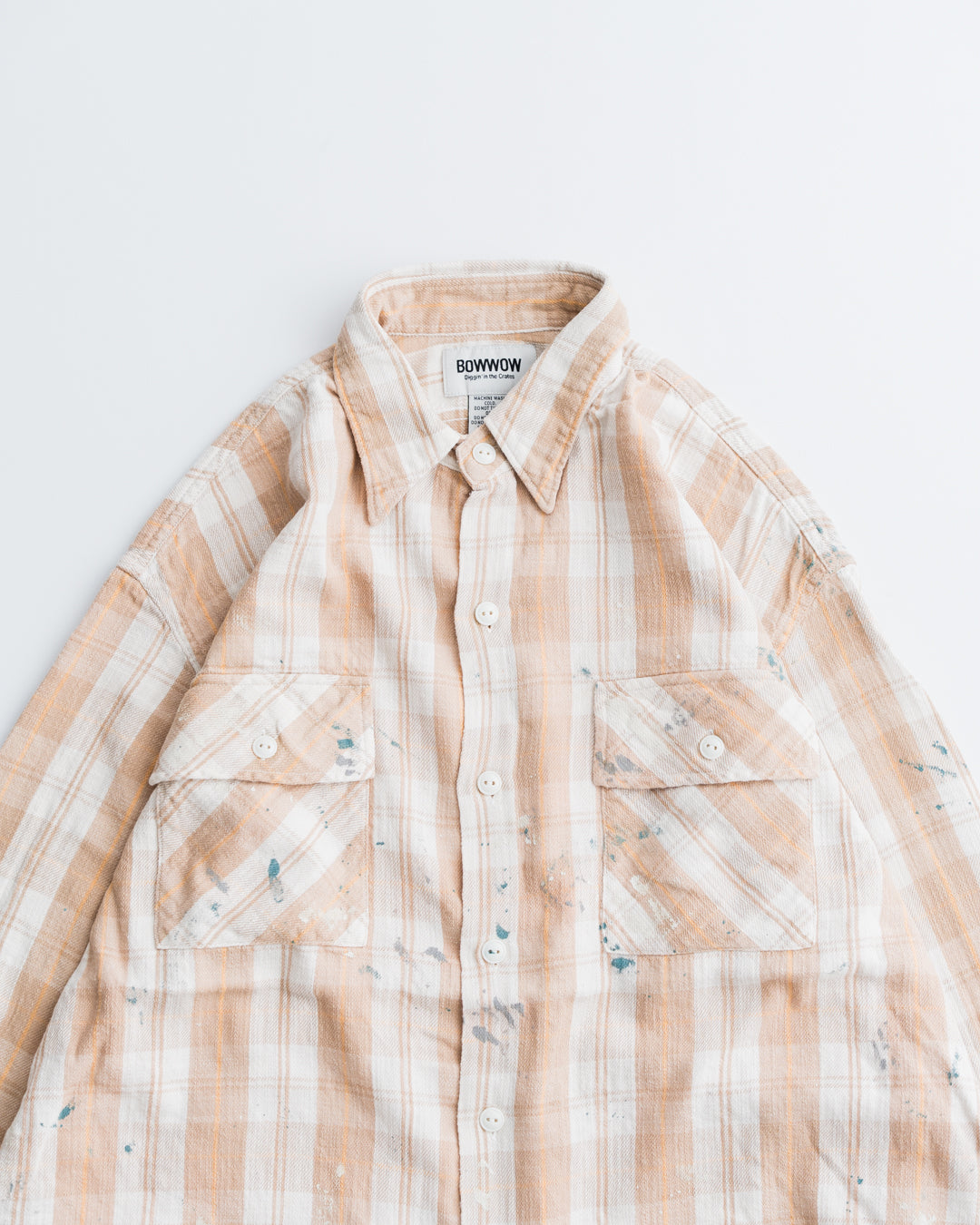 BOWWOW PAINTED PAINTER FLANNEL SHIRT