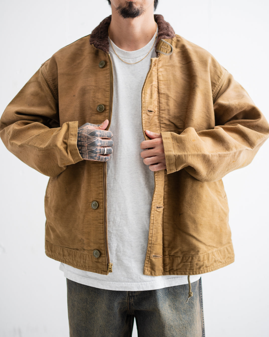 [9.26 sat 11:00 Release] BOWWOW WIDE WALE N-1 DECK JACKET