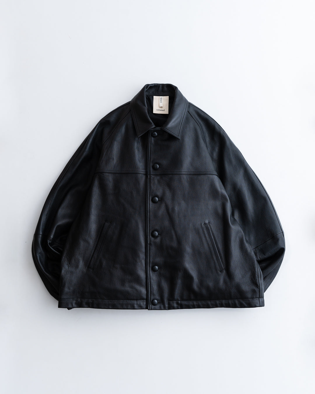 【Collaboration】refomed  CCU LEATHER FORMAN JACKET