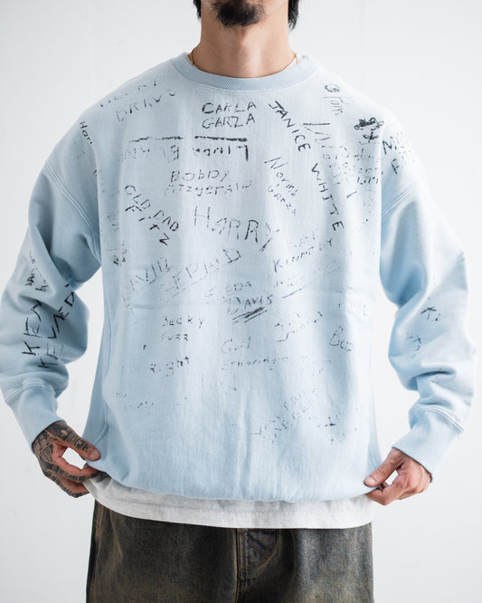 [9.26 sat 11:00 Release] BOWWOW HANDWRITTEN MEMORIAL SWEATSHIRT
