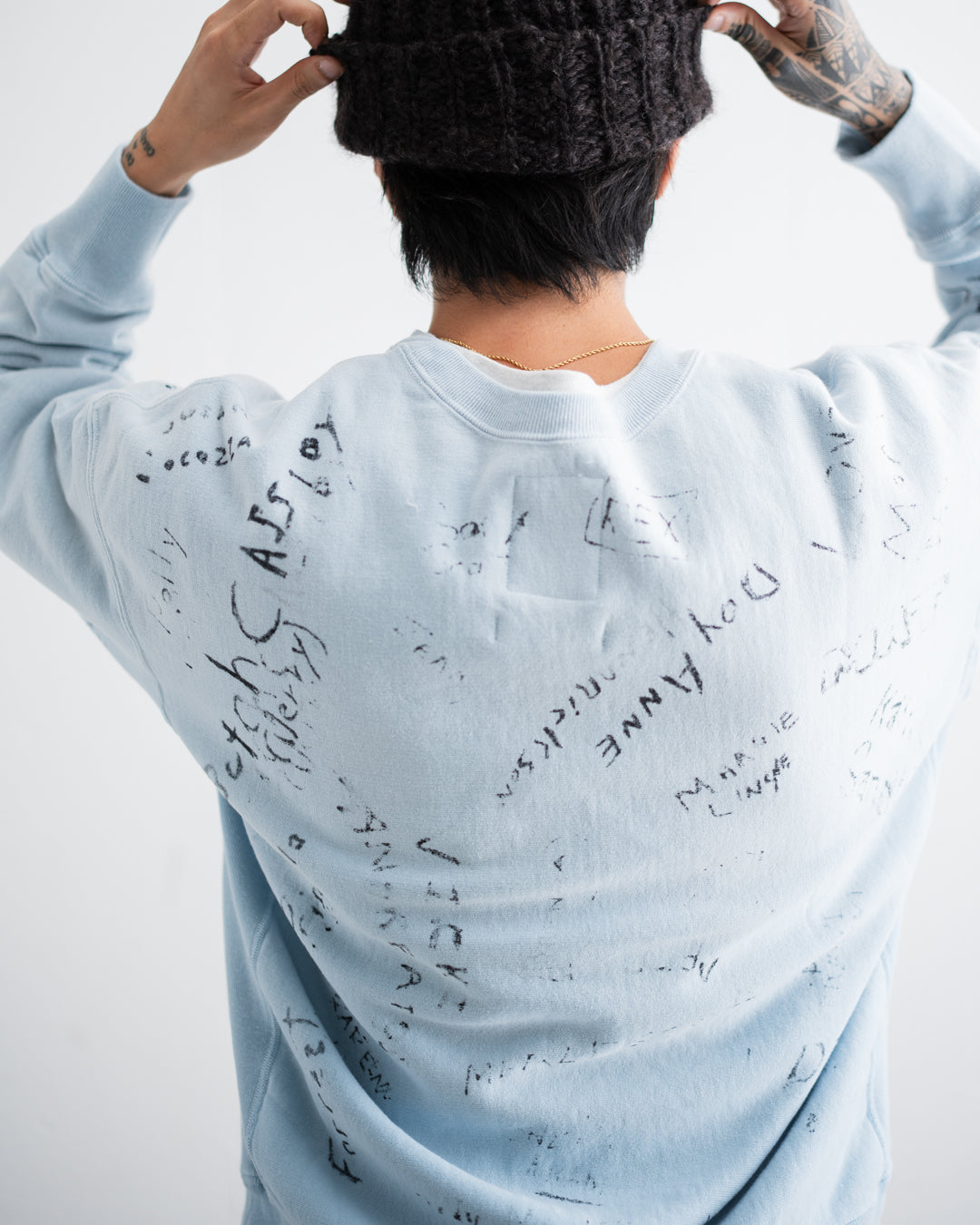 [9.26 sat 11:00 Release] BOWWOW HANDWRITTEN MEMORIAL SWEATSHIRT