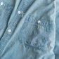 [9.26 sat 11:00 Release] BOWWOW SOLID BLUE CHAMBRAY SHIRT
