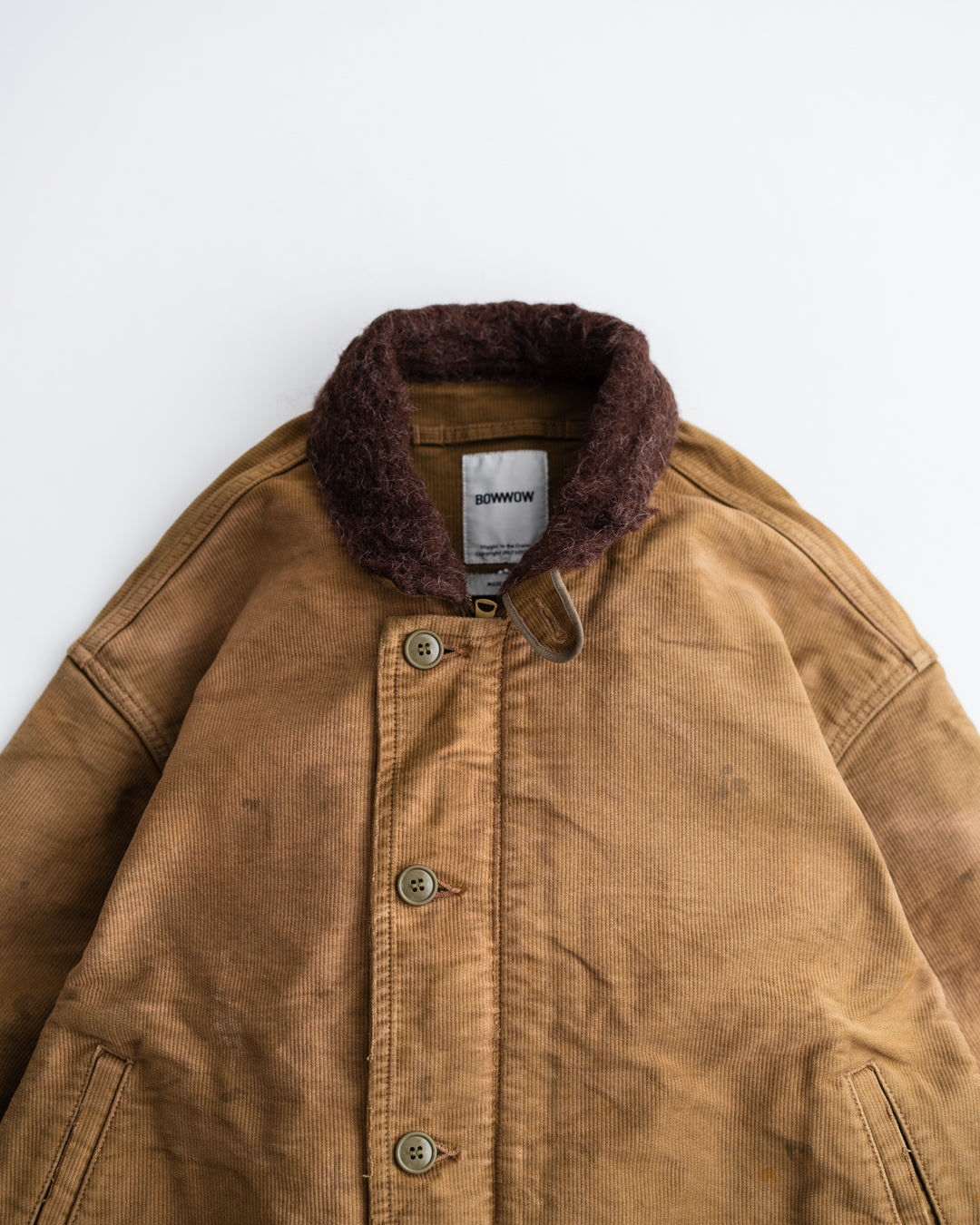 [9.26 sat 11:00 Release] BOWWOW WIDE WALE N-1 DECK JACKET