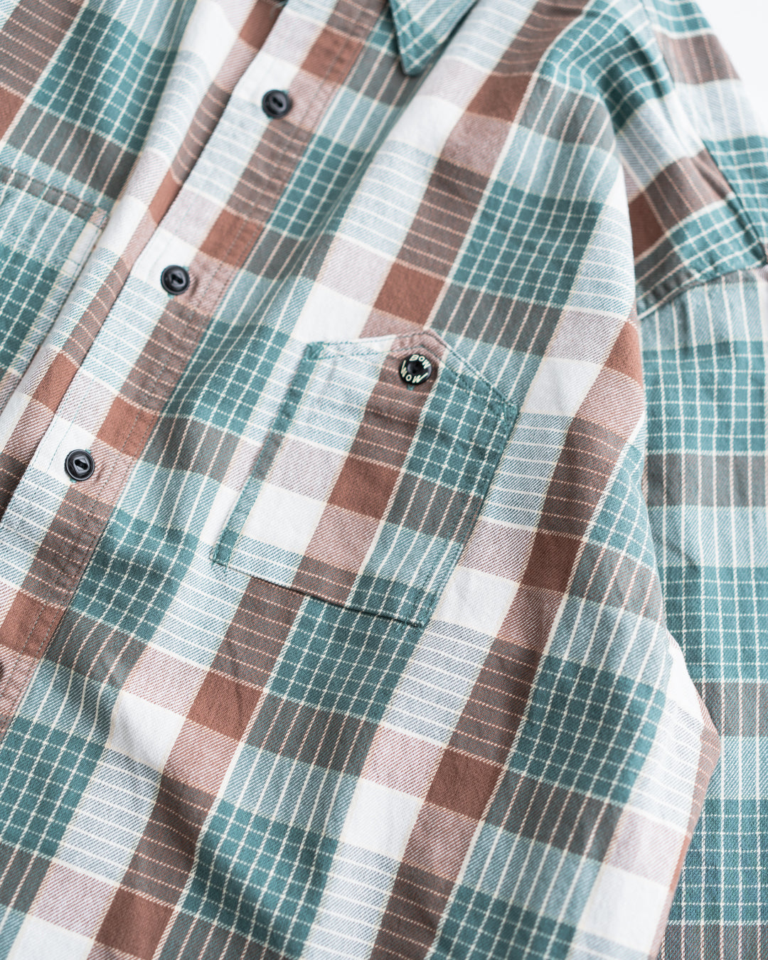 [9.26 sat 11:00 Release] BOWWOW MOUNTAIN POCKET FLANNEL SHIRT