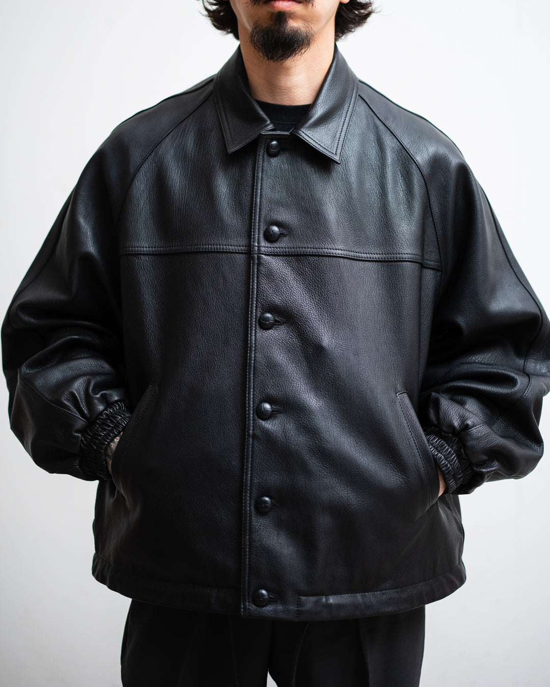 CCU x refomed BLOUSON レザーワークジャケット 買ってよかった】CCU×refomedのレザーブルゾン【エディター私物】 | UOMO