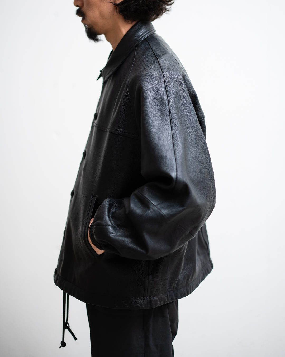 【Collaboration】refomed  CCU LEATHER FORMAN JACKET