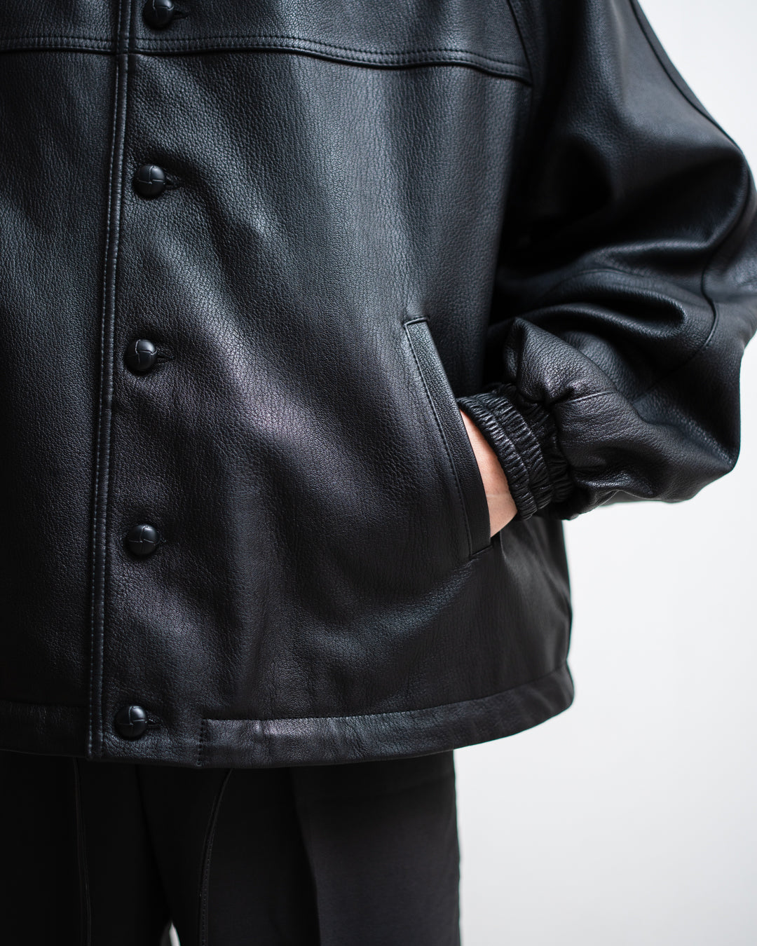 【Collaboration】refomed  CCU LEATHER FORMAN JACKET