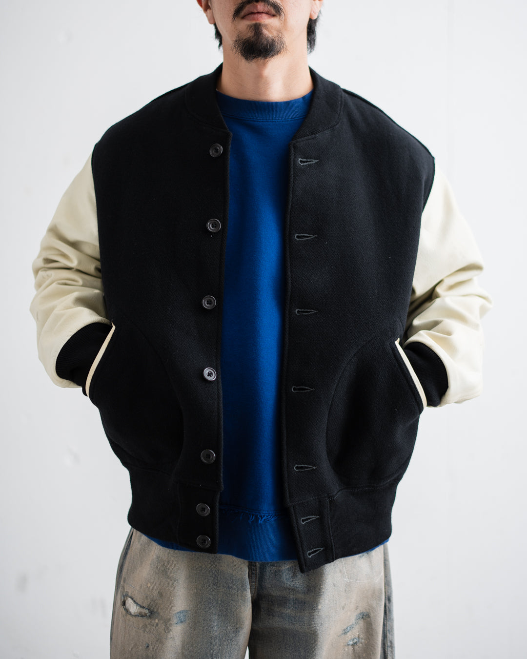 [9.26 sat 11:00 Release] BOWWOW BUTTON STADIUM JACKET