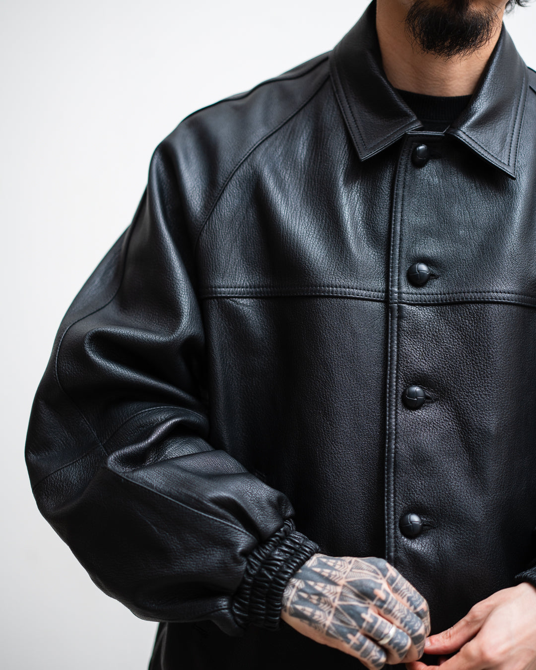 【Collaboration】refomed  CCU LEATHER FORMAN JACKET