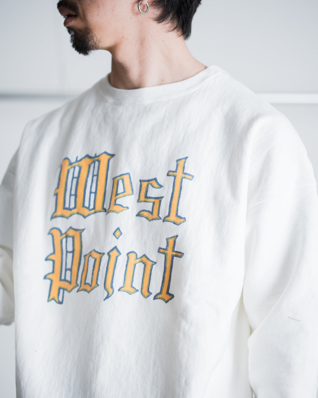 BOWWOW WEST POINT LOGO SWEATSHIRT