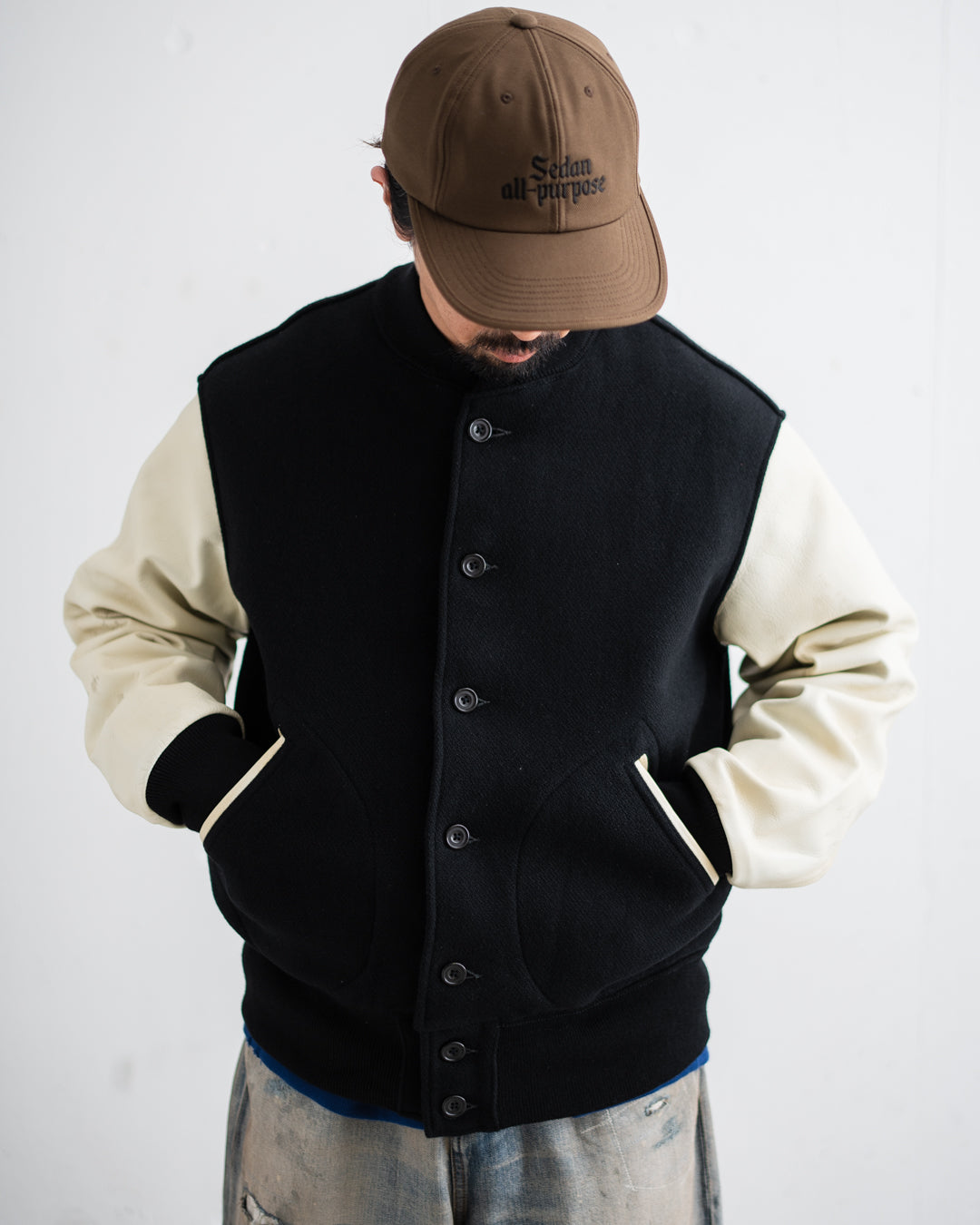 [9.26 sat 11:00 Release] BOWWOW BUTTON STADIUM JACKET