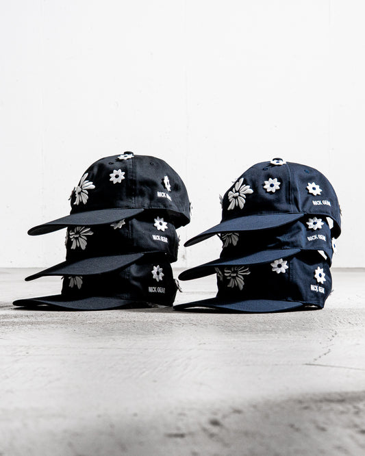 [8.23 sat 0:00 Release] NICK GEAR 3D Flower Logo Cap