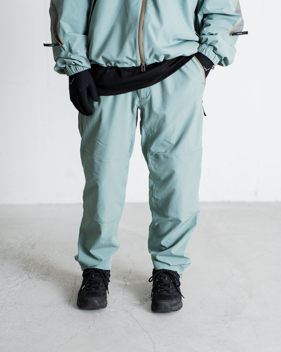 ROTOL TWIST ZIP TECH TRACK PANTS