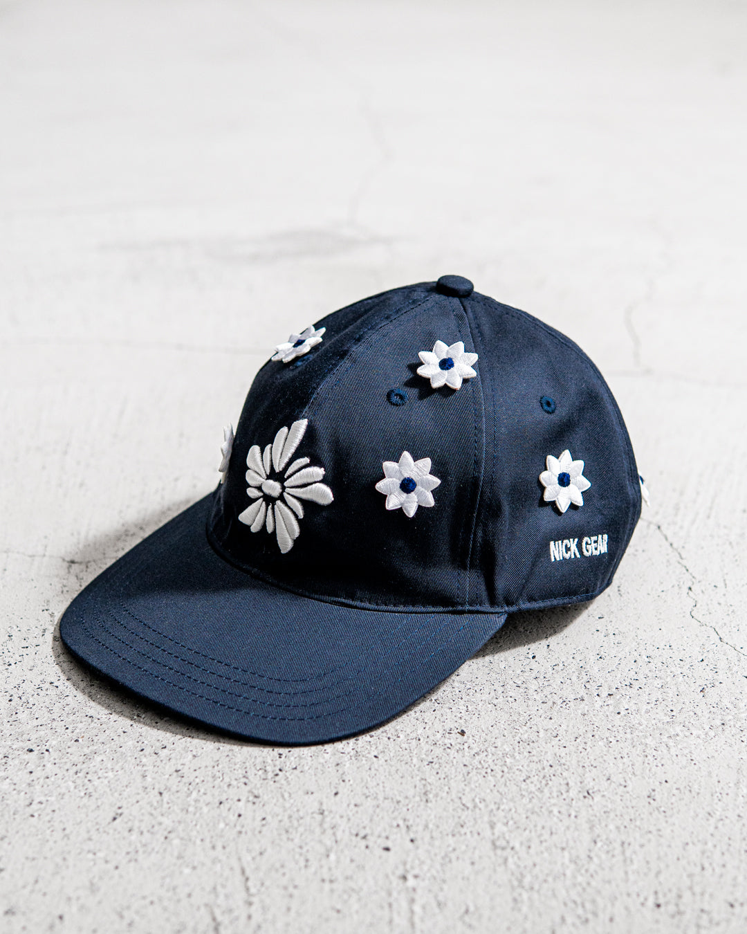 [8.23 sat 0:00 Release] NICK GEAR 3D Flower Logo Cap